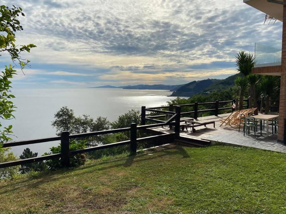 Piper Etxea Relax Mar Y Monte Villa Mutriku Bagian luar foto